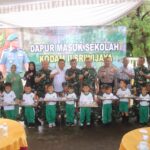 Kodim 0410/KBL Dukung Pemerintah Entaskan Angka Stunting Dengan Menggelar Program Dapur Masuk Sekolah