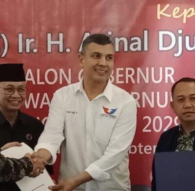 5 Parpol Non Perlemen Deklarasi Dukung Arinal Djunaidi-Sutono di Pilkada Gubernur Lampung 