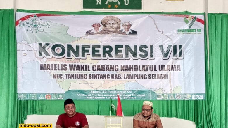 MWCNU Tanjung Bintang Gelar Konferensi Ke VII
