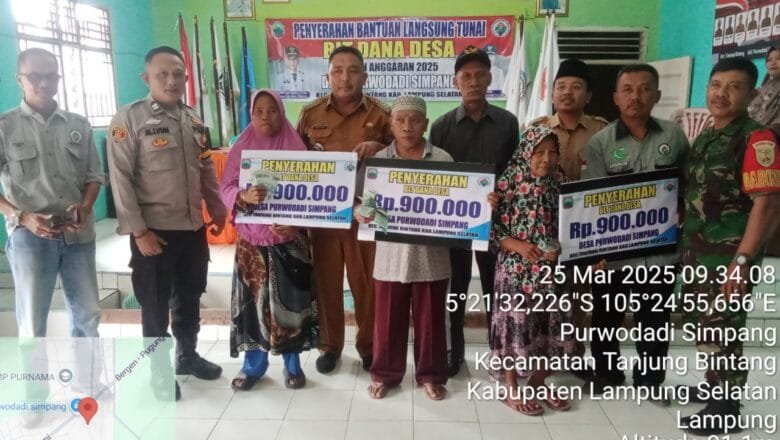 Desa Purwodadi Simpang Salurkan BLT DD, Harapan untuk Kesejahteraan Warga