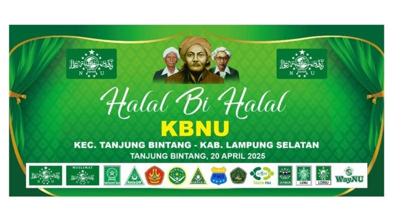 Momentum Kebangkitan: Halal Bihalal Akbar KBNU Tanjung Bintang