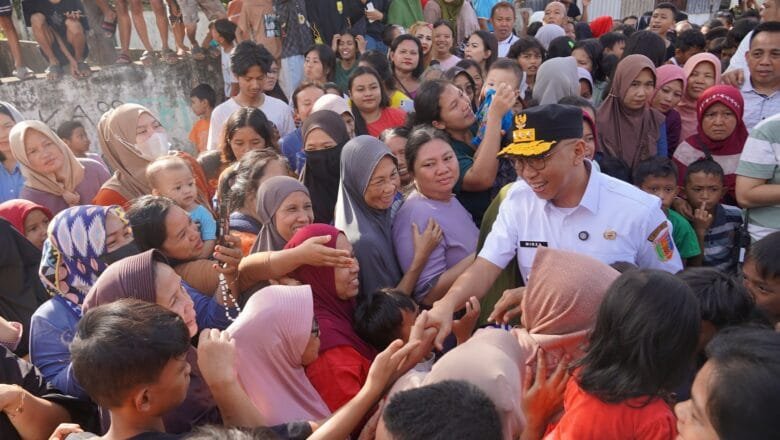 Gubernur Lampung Tinjau Langsung Penanganan Banjir Panjang